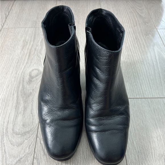 Rachel Comey Mars Black Leather Ankle Booties - Picture 3 of 16